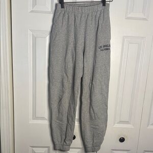Brandy Melville Light Gray Kids Joggers